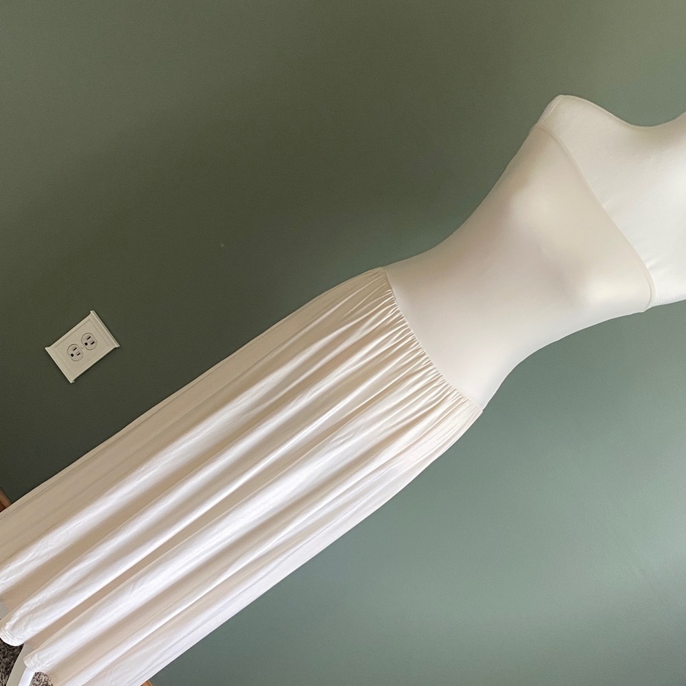 Lululemon 2 in 1 maxi dress (ivory)